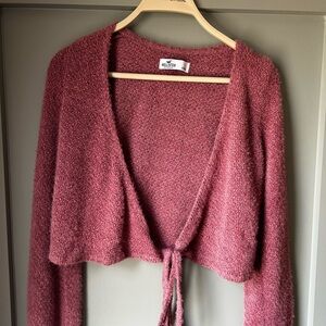 Hollister Mauve Women's Knit Sweater